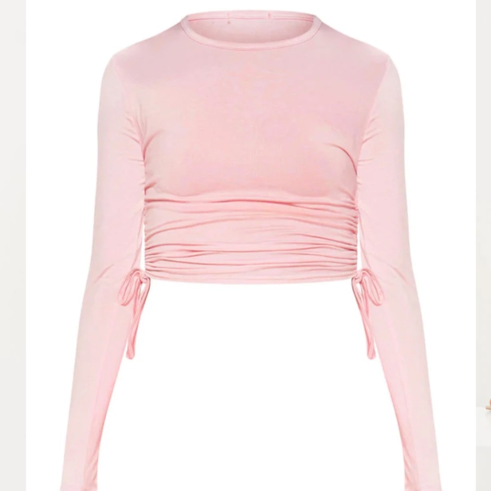 PLT Ruched Longsleeve - Picture 2 of 4